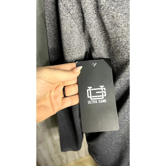 NWT NBA Ultra Game Houston Rockets Men's Quarter-Zip Pullover‎ Gray Size Small - Picture 4 of 8